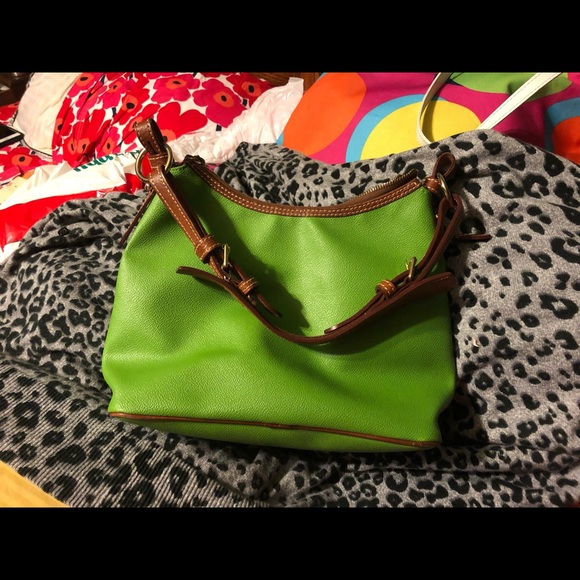 Green leather purse - Picture 5 of 8